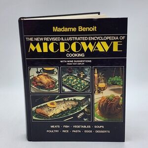 Madame Benoit's Encyclopedia of Microwave Cooking | Hardcover  | 1988 Cookbook